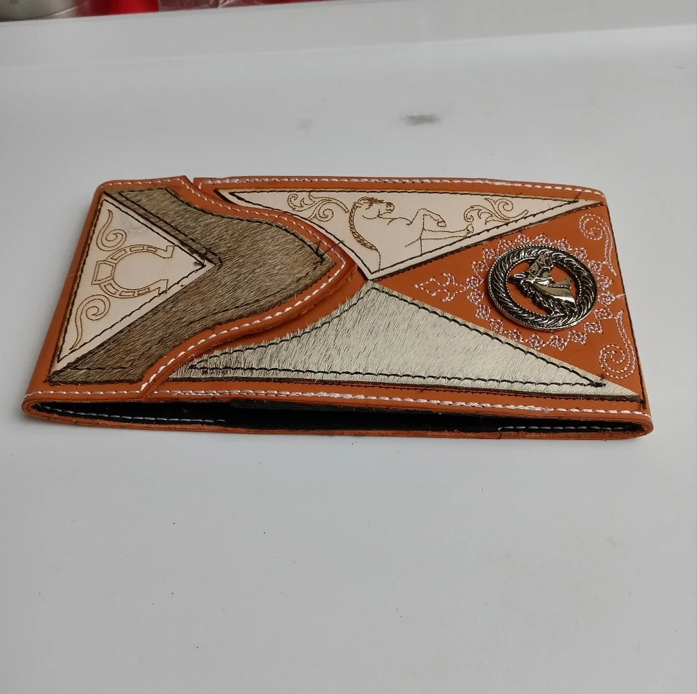 WESTERN LEATHER CELL PHONE CASE, FUNDA VAQUERA DE CUERO‎ COWBOY RODEO PHONE CASE